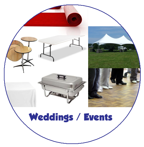 Weddings / Events Party Supply Rentals in Durham, NC