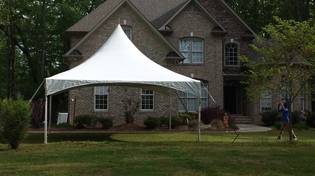 Part Tent Rental Company in Durham, NC